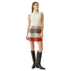 ⚘️ Maris Checked Mini Skirt